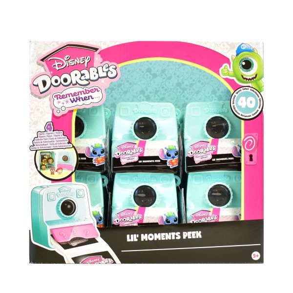 DISNEY Doorables Remember When Lil Moments Peek In espo da 12pz…x